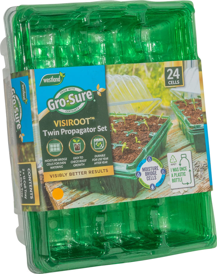 Gro-Sure Visiroot twin Propagator Set