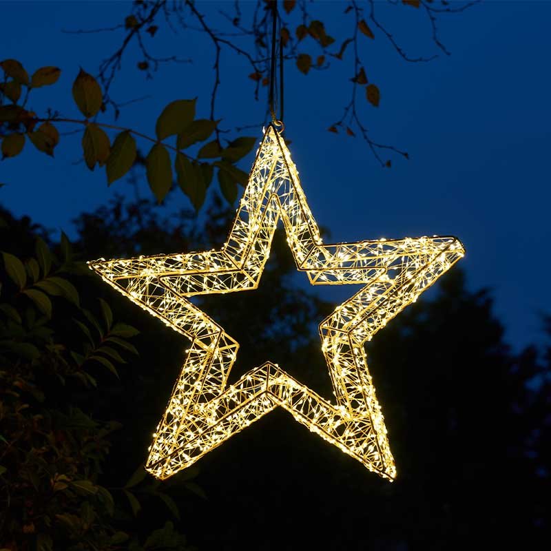 1800 LED Galaxy Star - Warm White, LV