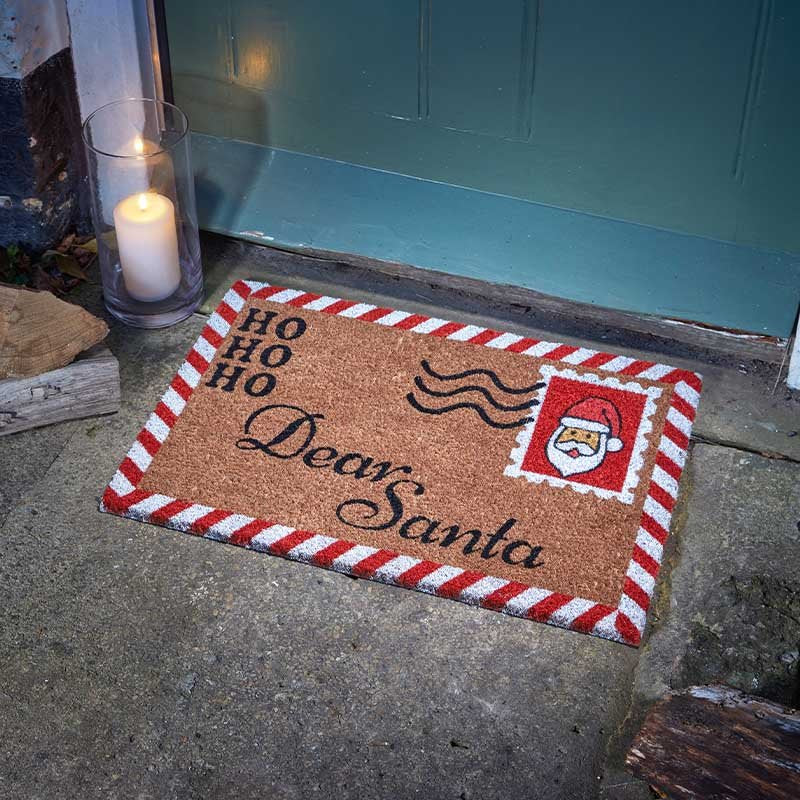 Dear Santa Doormat Decoir Mat 40x60cm