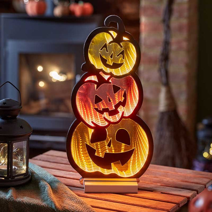 Infinity Looking Glass - Pumpkins