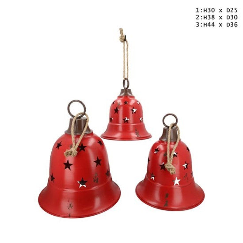 Christmas Bell Magna H44D36 cm Gold