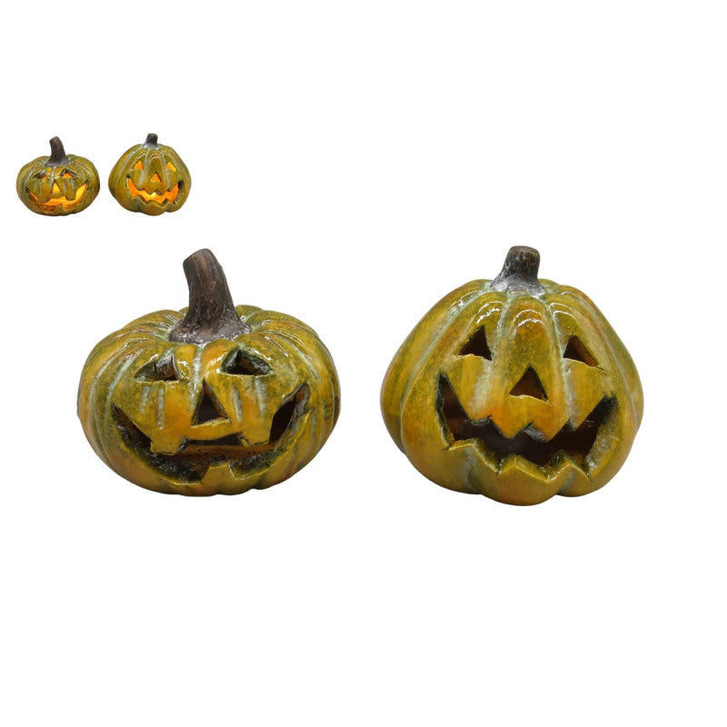 Pumpkin Patch LED 2Ass L9W8H7