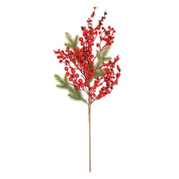 60cm Red Berry Pick PE Tips