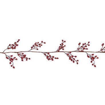 1.8M Red Berry Garland