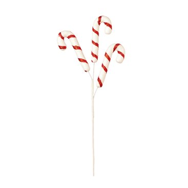 36cm Candy Cane Pick