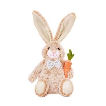 Rabbit With Carrot Shelf-Sitter (32Cm) - Easter - Windyridge Garden Centre