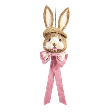 Matilda Rustic Bunny Head Wall Decoration (93Cm) - Easter - Windyridge Garden Centre