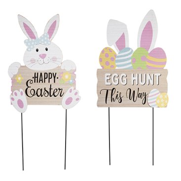 Easter Garden Stake (60Cm) - Easter - Windyridge Garden Centre