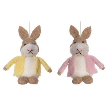 Felt Rabbit (12Cm) - Easter - Windyridge Garden Centre