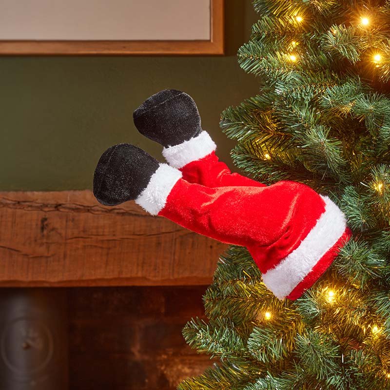 Santa's Stuck! Animated Legs