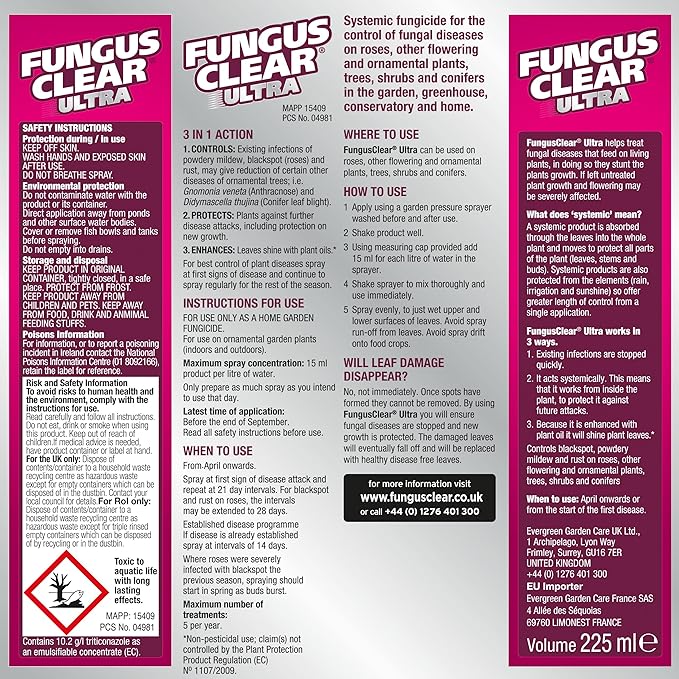 FUNGUSCLEAR ULTRA CONCENTRATE 225ml