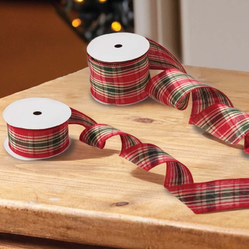 38mm Checked Premium Ribbon, 3m