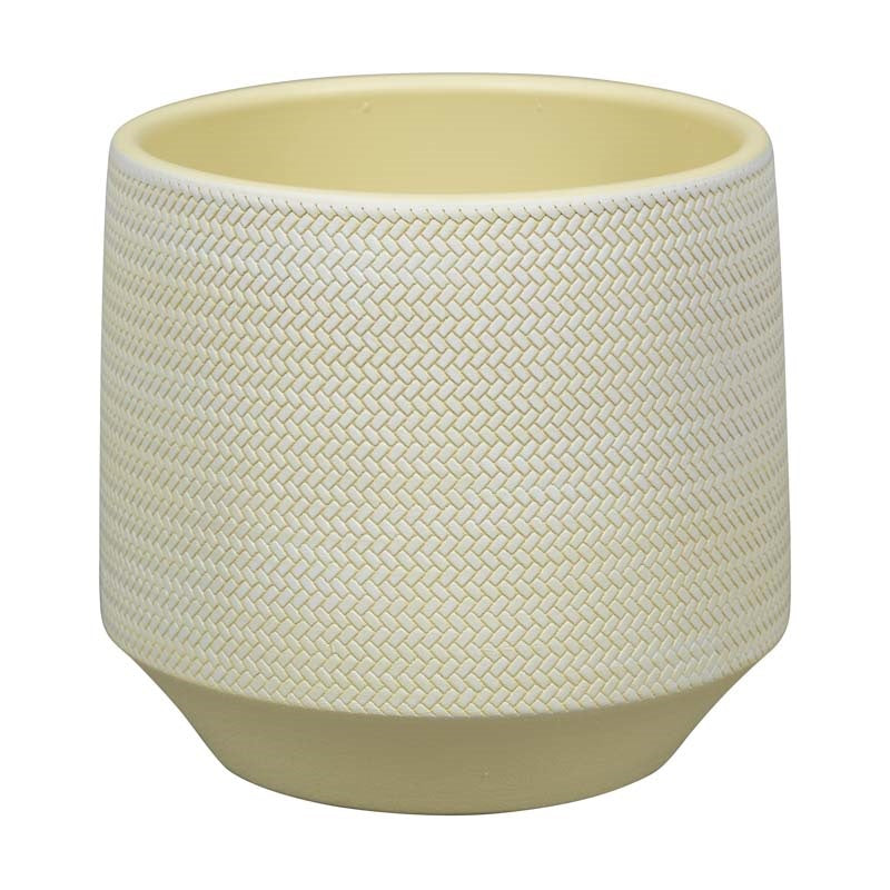 Sebastian 1-01I Cream Ø17Cm/H16,5Cm - Pots - Windyridge Garden Centre