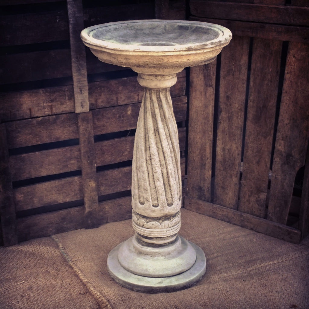 Twist Birdbath