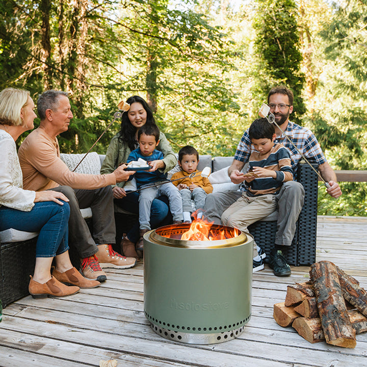 Solo Stove Bonfire with stand 2.0 (Deep Olive)