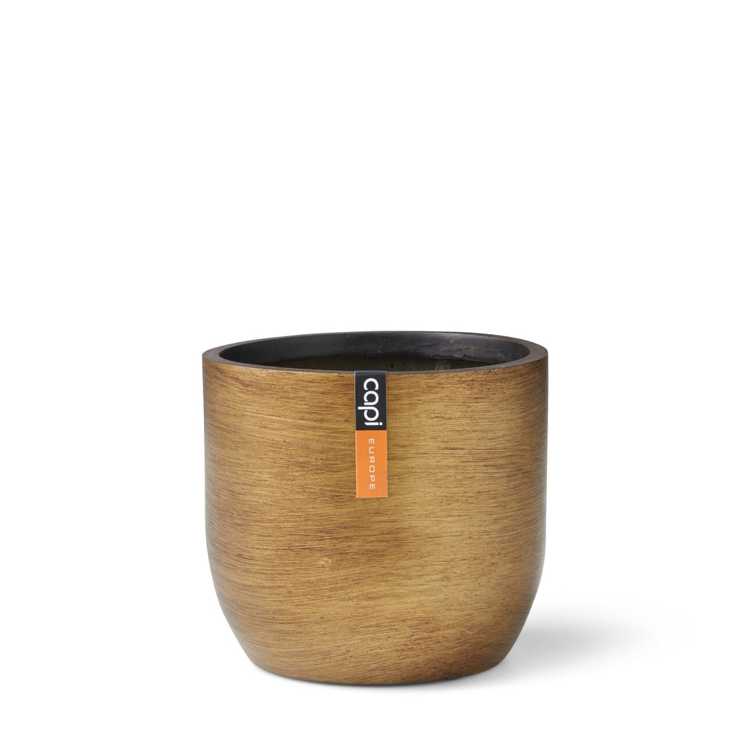 Planter ball Retro Ø8 x 6 gold