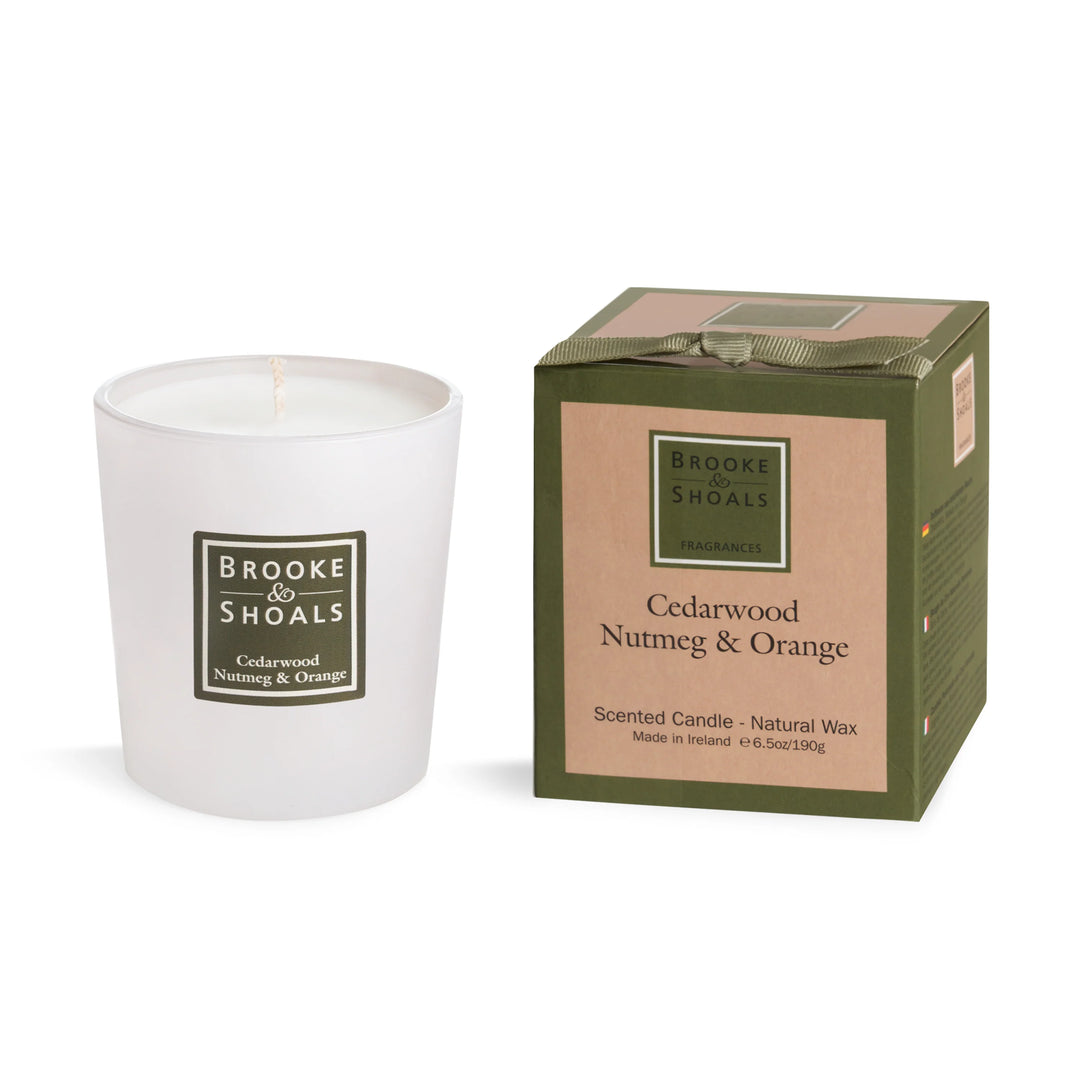 Cedarwood Nutmeg & Orange Candle