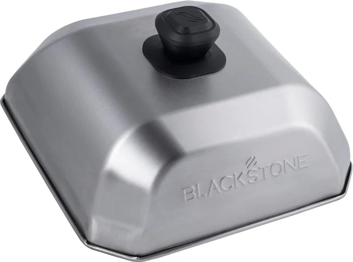 Blackstone grill dome on a white background