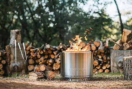 Solo Stove Bonfire with Griddle and Hub Bundle