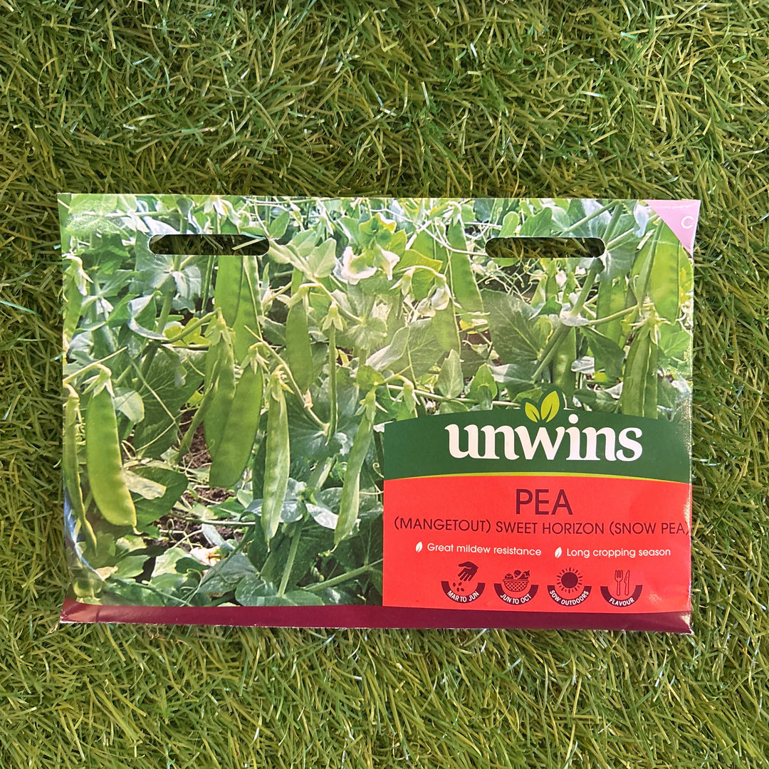 Pea (Mangetout) Sweet Horizon (Snow Pea) - Seed Packets - Windyridge Garden Centre