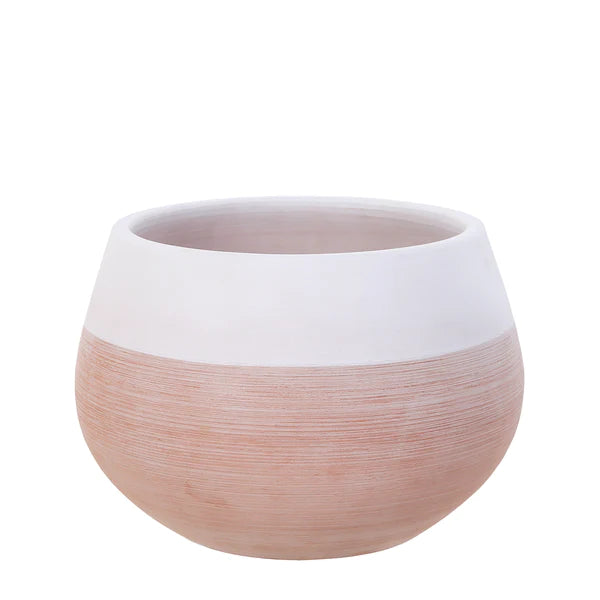 CIRRIUS BELLY POT 18CM BROWN