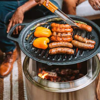 Solo Stove Bonfire Grill Top and Hub
