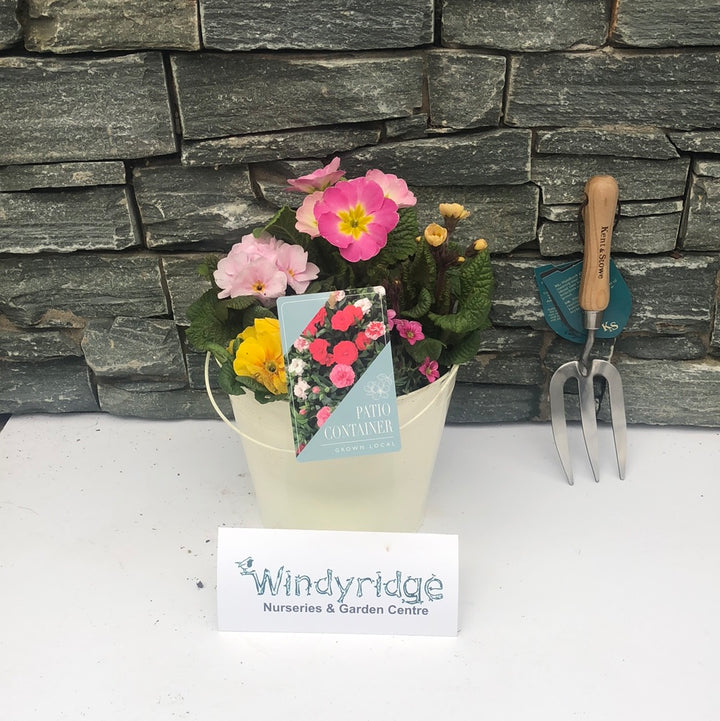 Lemon Zinc Pail - 23Cm - Pots - Windyridge Garden Centre