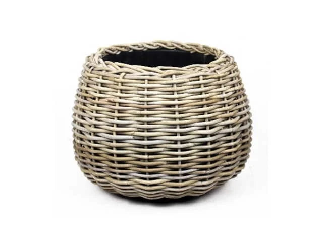 Drypot Tina Rattan Grey Ø45cm h34cm