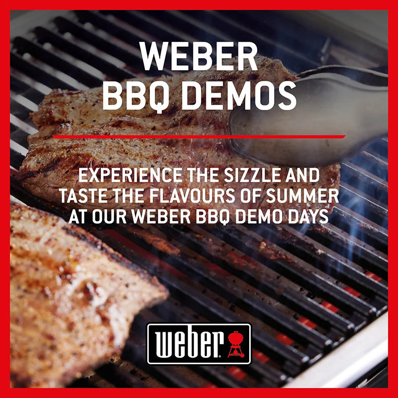 Weber FREE Demo Day Sunday 28th June 10am–3pm