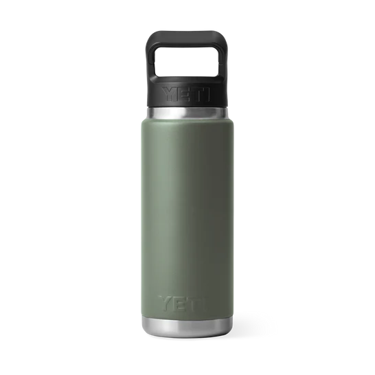 Yeti Rambler 26 Oz Straw Bottle Camp Green