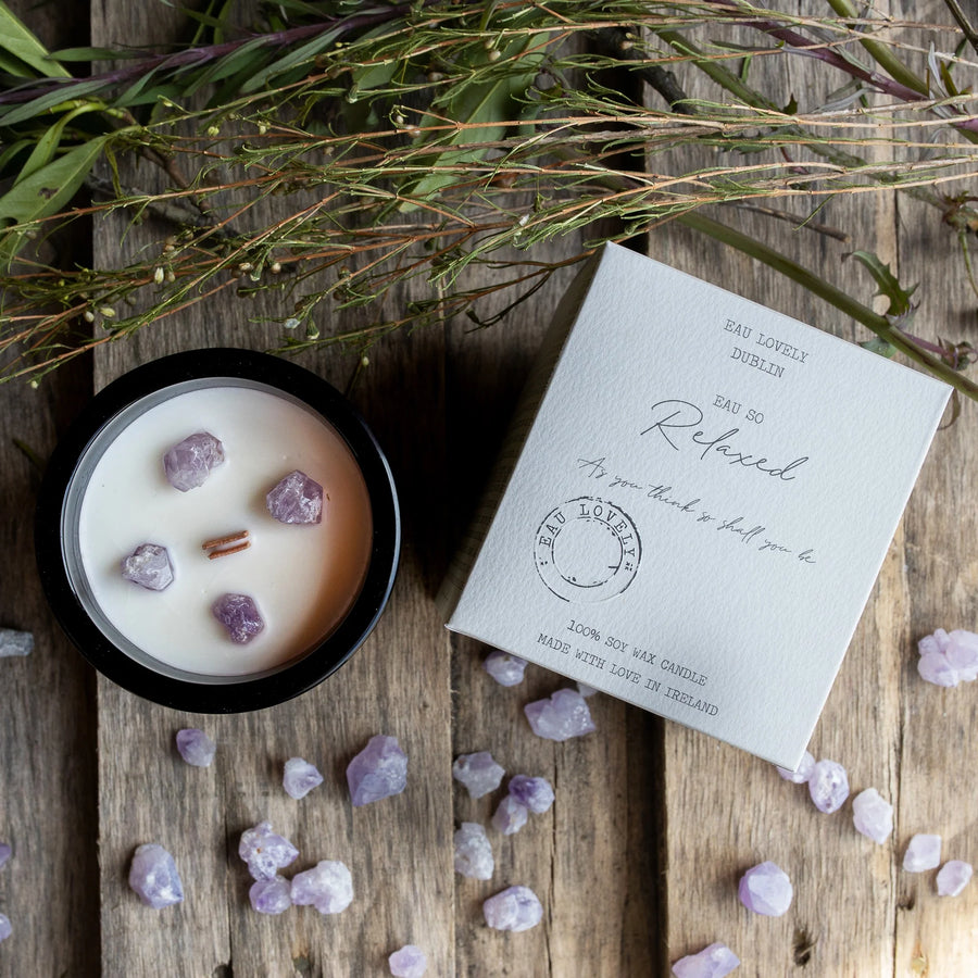 Eau So Relaxed Candle - Gift Shop - Windyridge Garden Centre