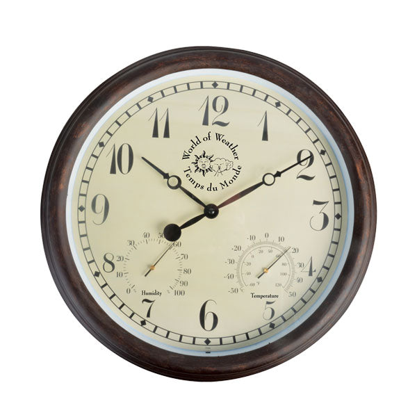 Outdoor Clock Plastic L - Ornaments - Windyridge Garden Centre