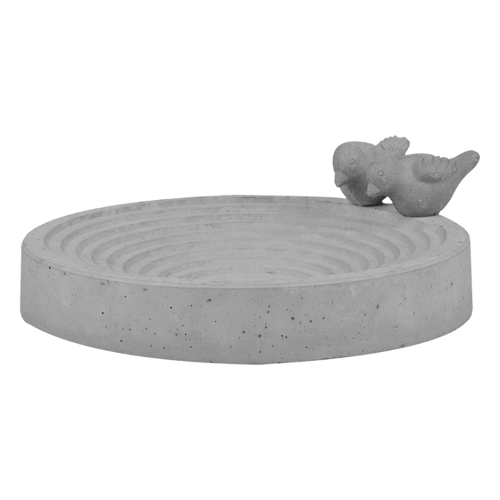 Bird bath concrete L