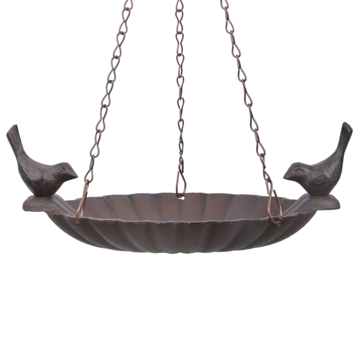 Hanging Birdbath cast iron lrg