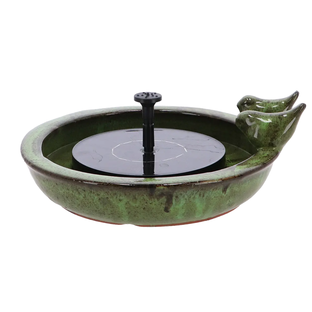 Bird Bath Solar Fountain