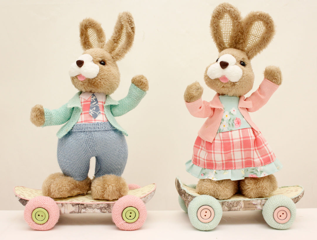 FUREVER BUNNY ON SKATEBOARD 2 ASSORTED