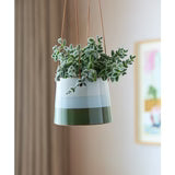 Blue & Green Hanging Pot 9.5cm