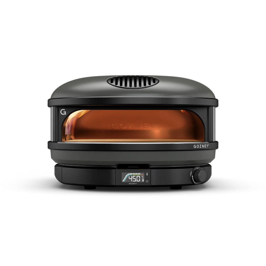 Gozney Arc XL pizza oven with glass door on a white background