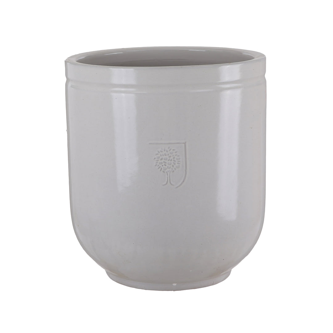 RHS HARLOW JAR WHITE Ø30CM