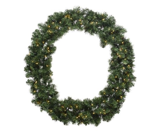 Imperial Christmas wreath with LED lights, 60cm