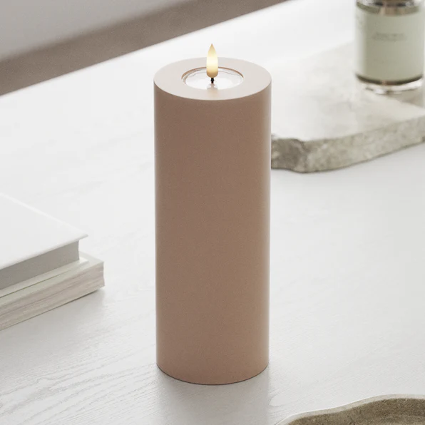 Rose LED Candle 7.5 x 20 cm