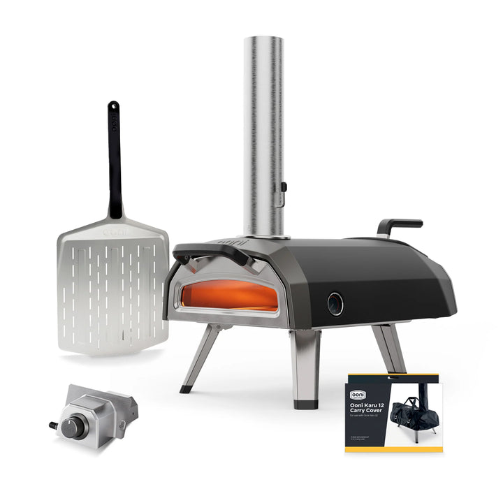 Ooni Karu 12g Multi-Fuel Pizza Oven Bundle