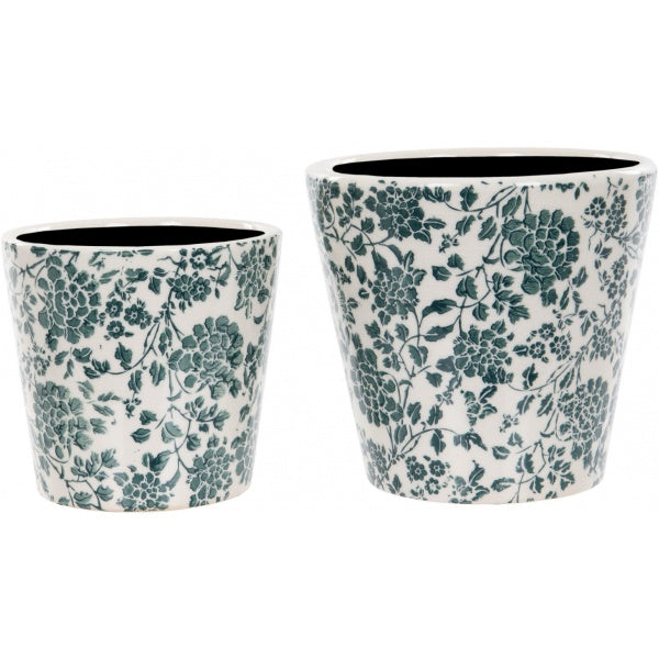 Floral Pot Green Ø14cm