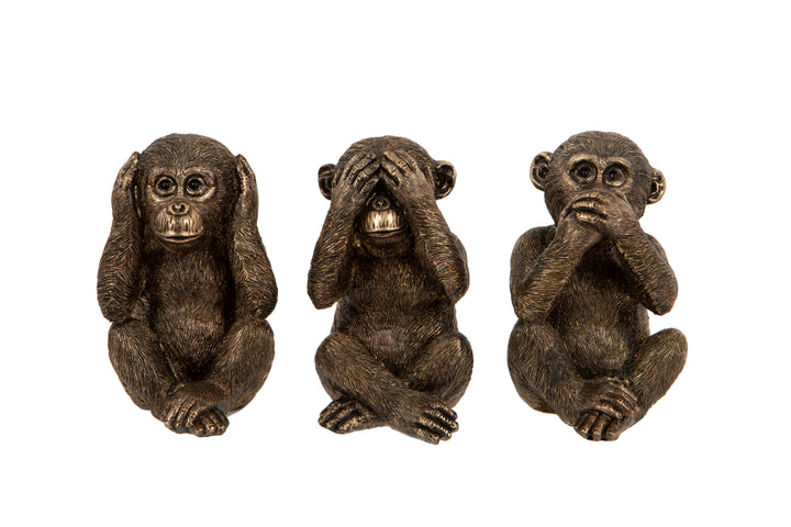 Monkey Bronze - Ornaments - Windyridge Garden Centre