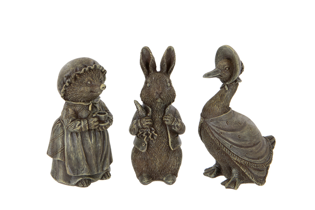 Animal Character Goose, Mole Or Rabbit - Ornaments - Windyridge Garden Centre