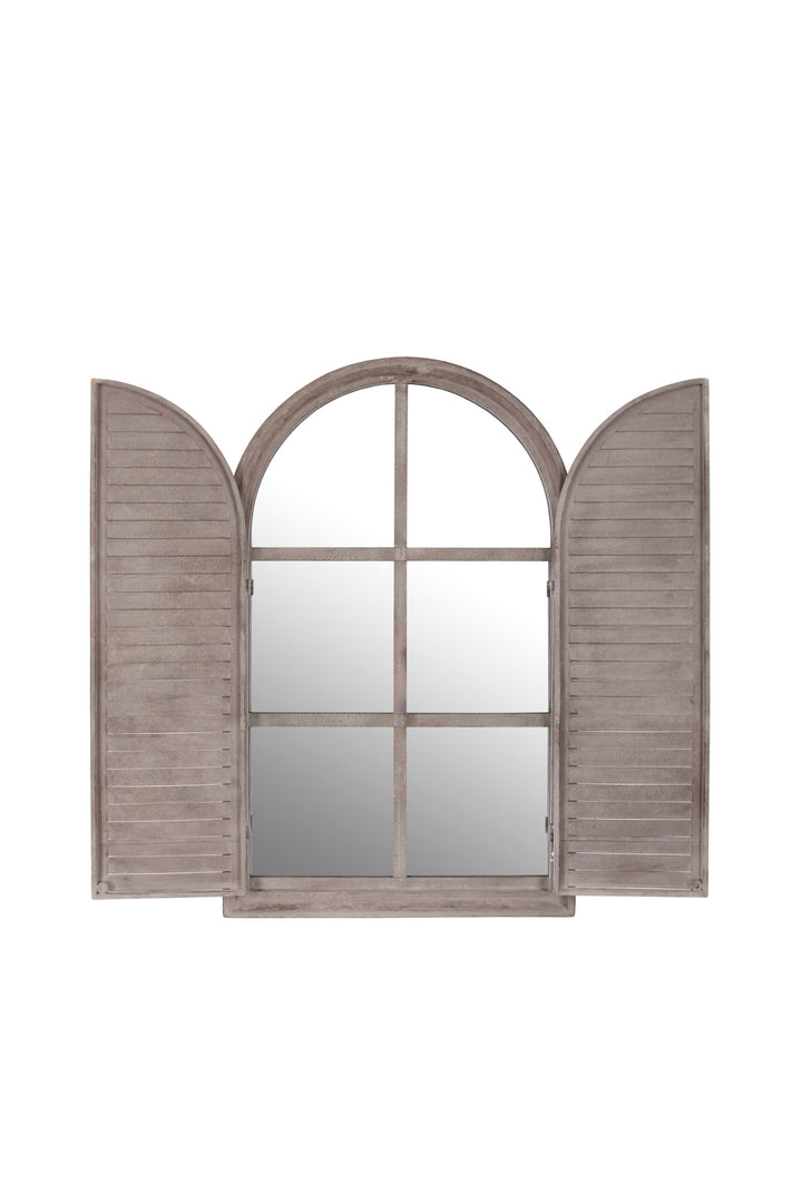 Arched Shutter Mirror