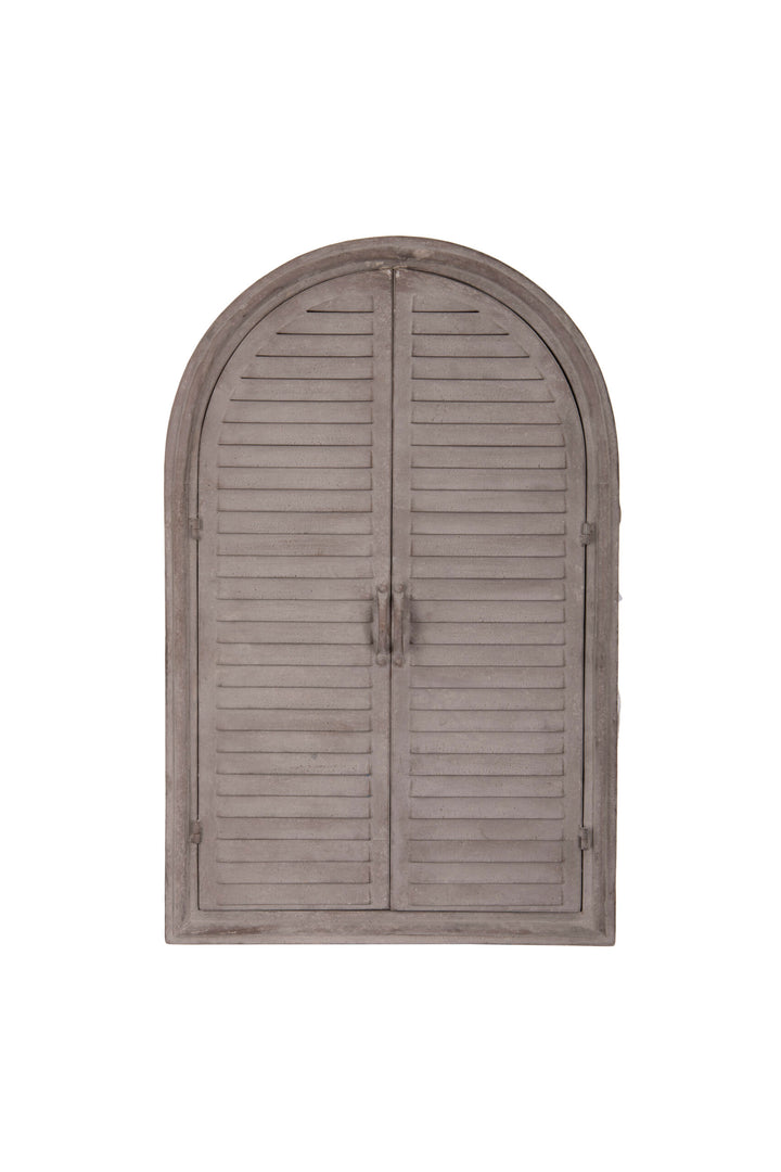 Arched Shutter Mirror