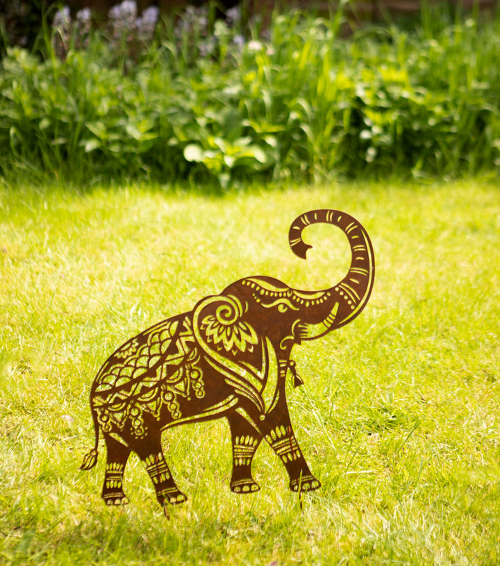 Elephant on Stake