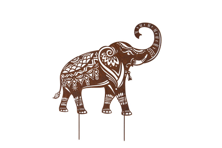 Elephant on Stake