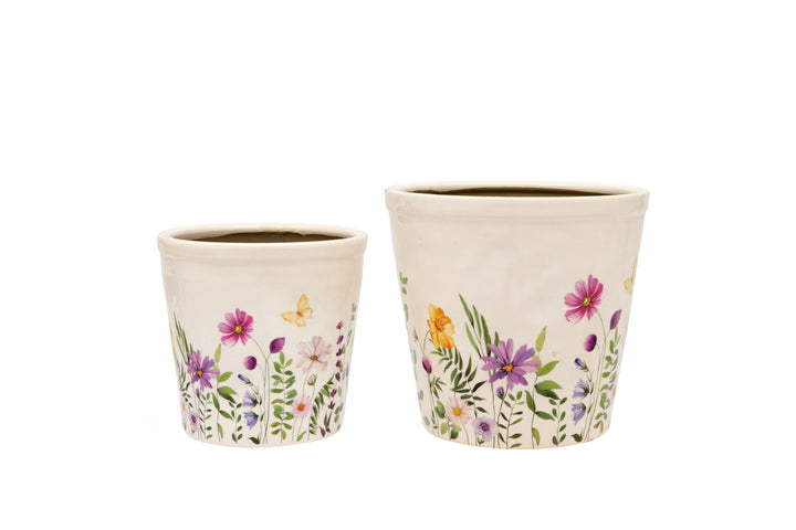 Meadow Bordo Pot Ø12Cm X H11Cm - Pots - Windyridge Garden Centre